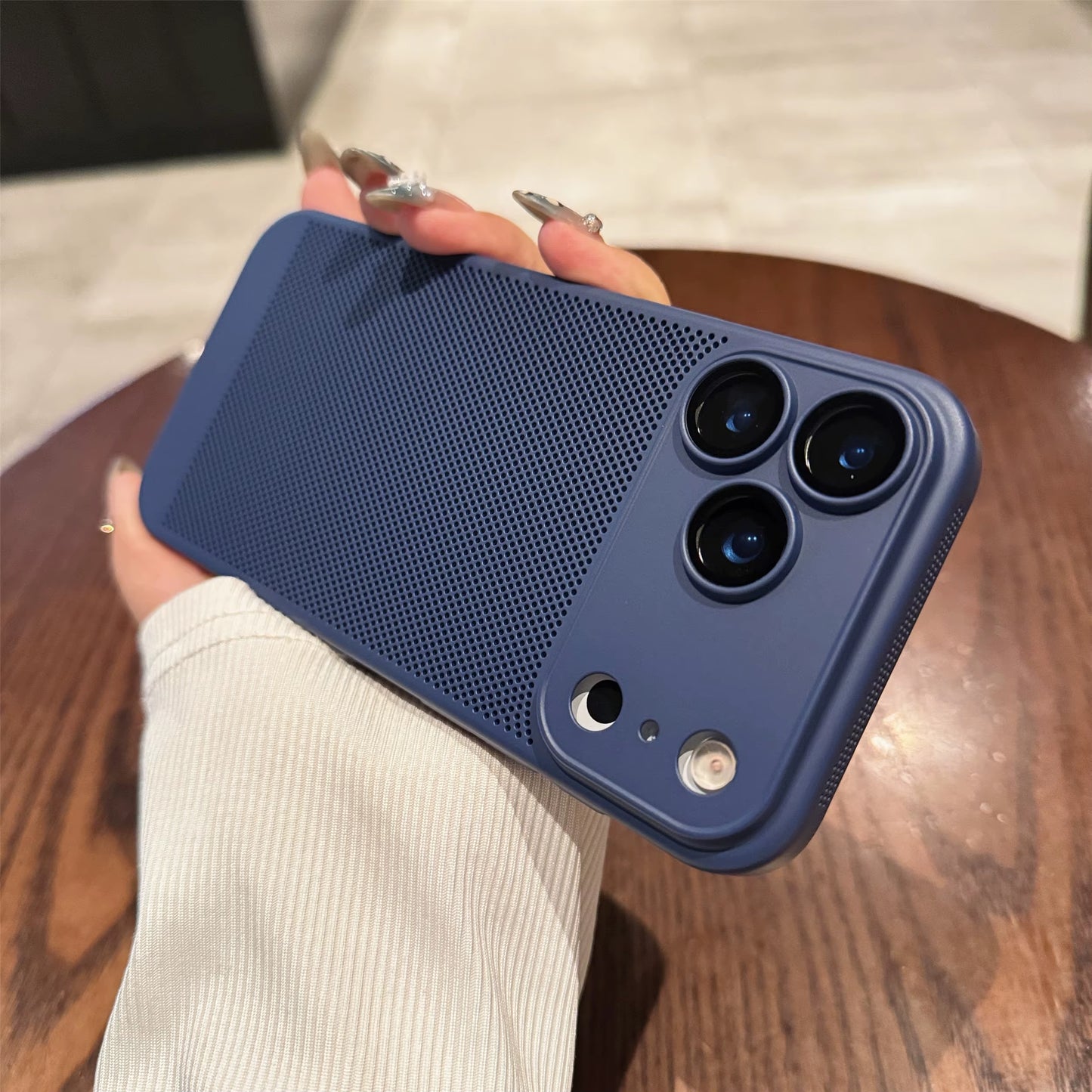 17 Promax Summer Heat Dissipation Ultrathin Case for Iphone 17 16 15 14 13 Pro Max plus 17Air Lens Protector Film Hollow Cover