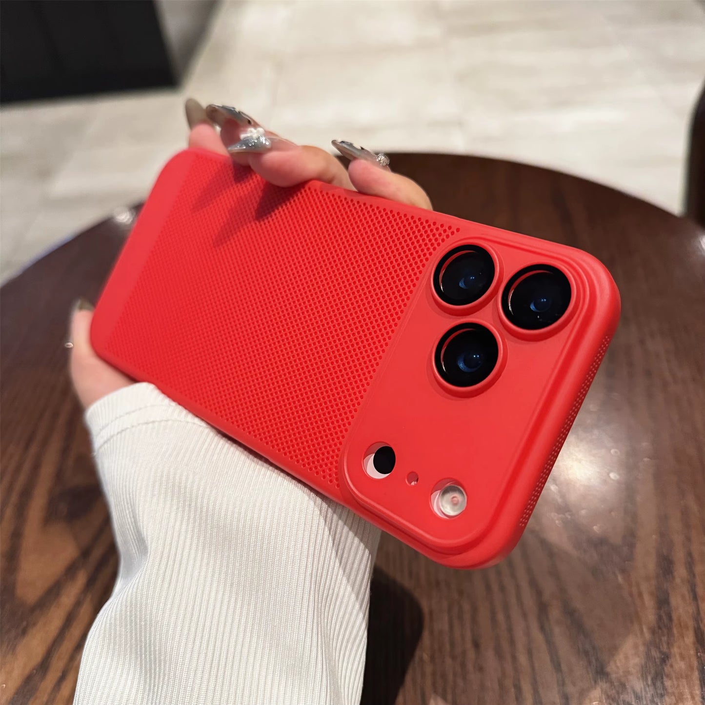 17 Promax Summer Heat Dissipation Ultrathin Case for Iphone 17 16 15 14 13 Pro Max plus 17Air Lens Protector Film Hollow Cover