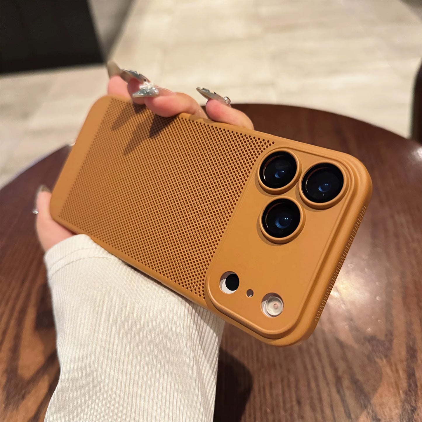 17 Promax Summer Heat Dissipation Ultrathin Case for Iphone 17 16 15 14 13 Pro Max plus 17Air Lens Protector Film Hollow Cover