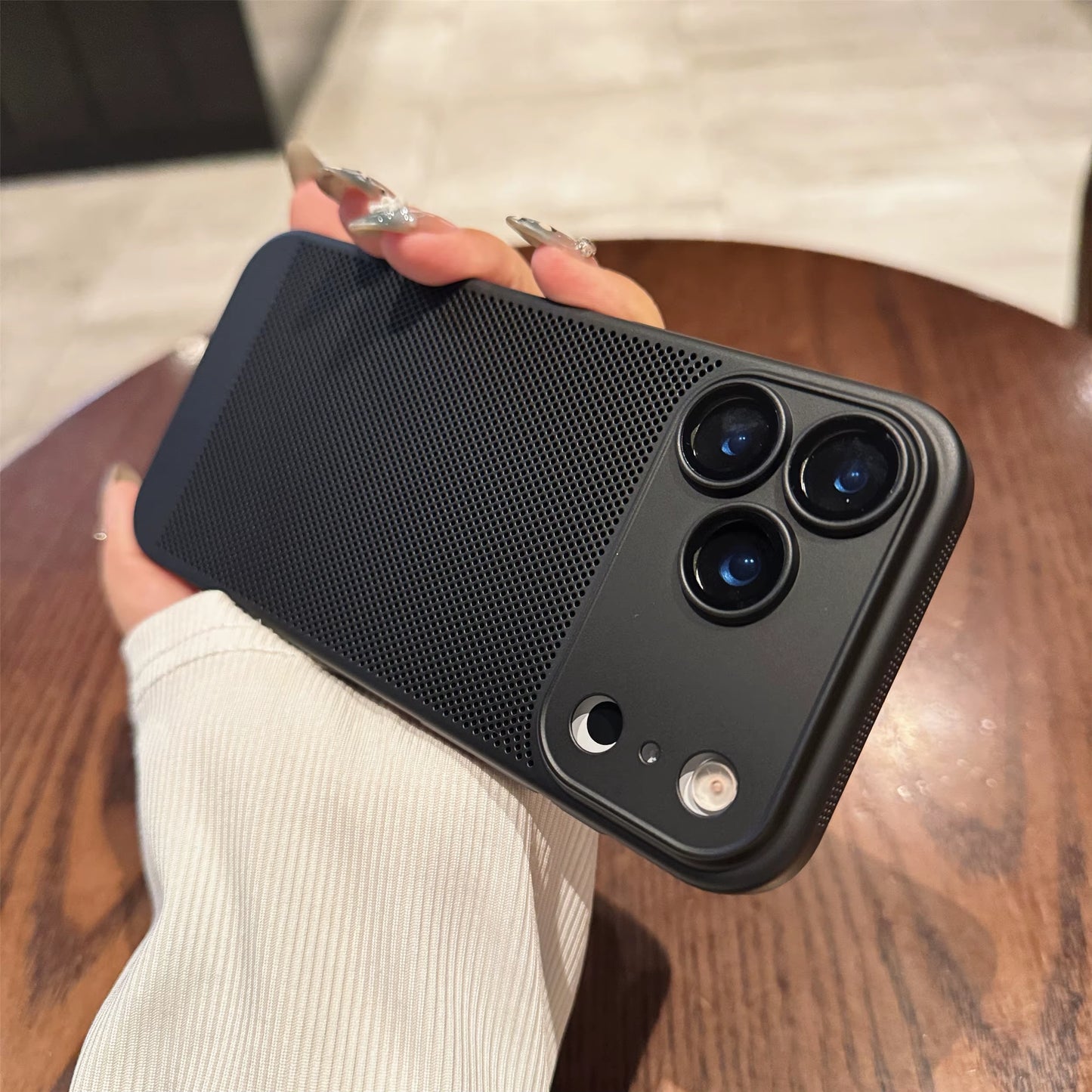 17 Promax Summer Heat Dissipation Ultrathin Case for Iphone 17 16 15 14 13 Pro Max plus 17Air Lens Protector Film Hollow Cover