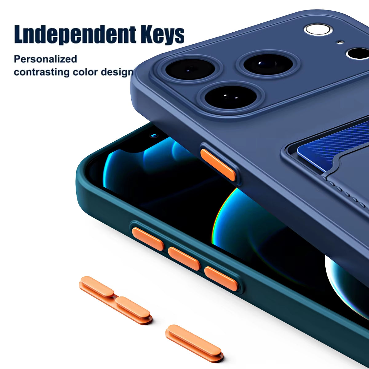 Liquid Silicone Card Slot Cases for Iphone 17 Pro Max Air 13 12 Mini Funda for Iphone 16 Pro Max 14 15 plus 16E Soft Phone Cover
