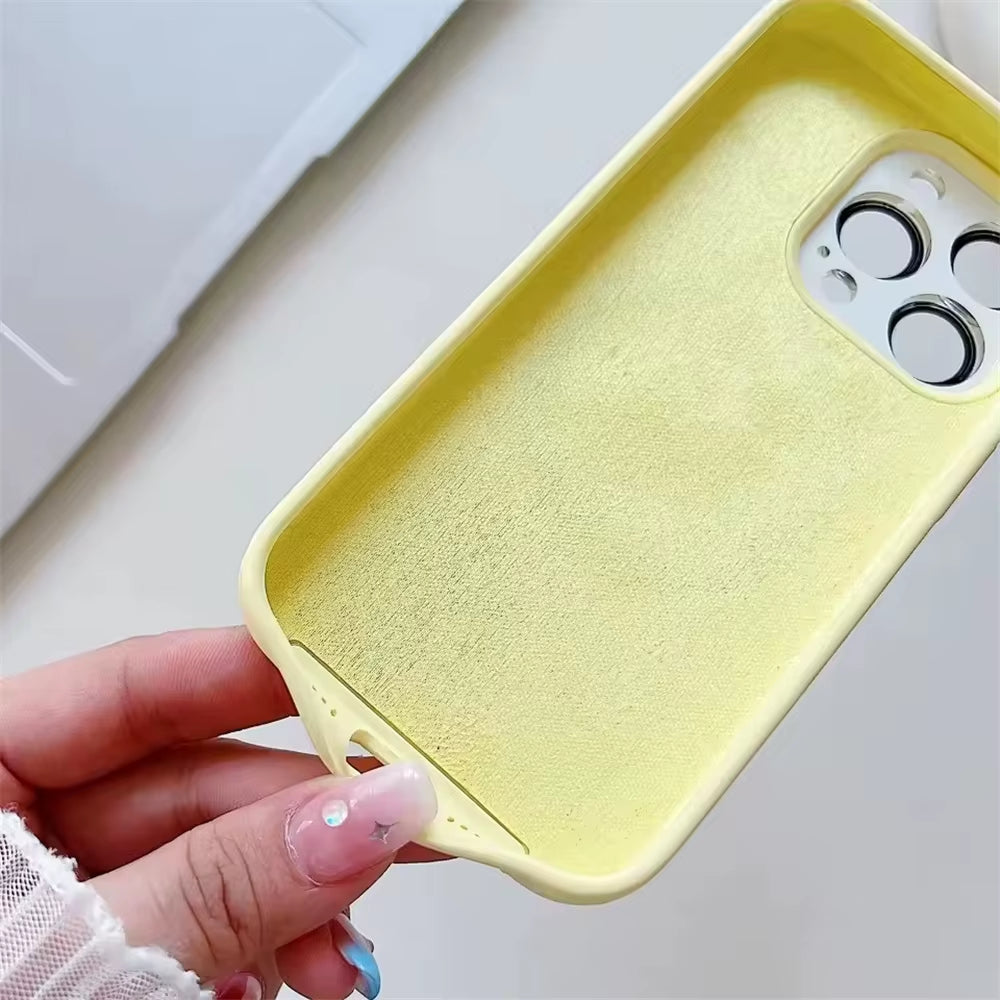 Large Window Glass Lens Protection for Magsafe Case for Iphone 17 16 14 13 15 Pro Max Magnetic Candy Shockproof Silicone Cover