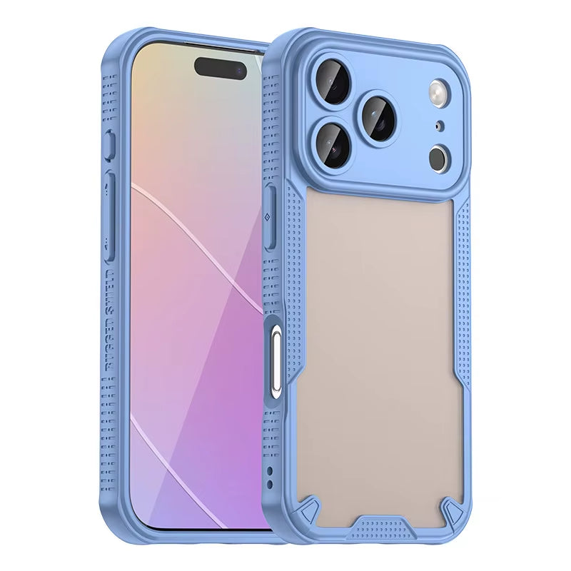 For Iphone 17 Pro Case Iphone 17 Pro Cover TPU Border Durable Matte Bumper Protective Phone Case for Iphone 17 Air Pro Max Funda