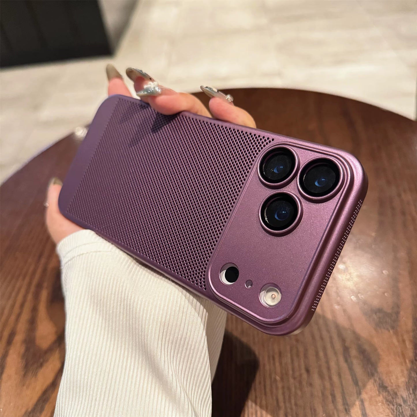 17 Promax Summer Heat Dissipation Ultrathin Case for Iphone 17 16 15 14 13 Pro Max plus 17Air Lens Protector Film Hollow Cover