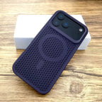 Luxury Dissipate Heat Hard Case for Iphone 17 Air 16 15 14 13 12 Pro Max 17Pro Iphone17 Mag Safe Magsafe Wireless Charge Cover