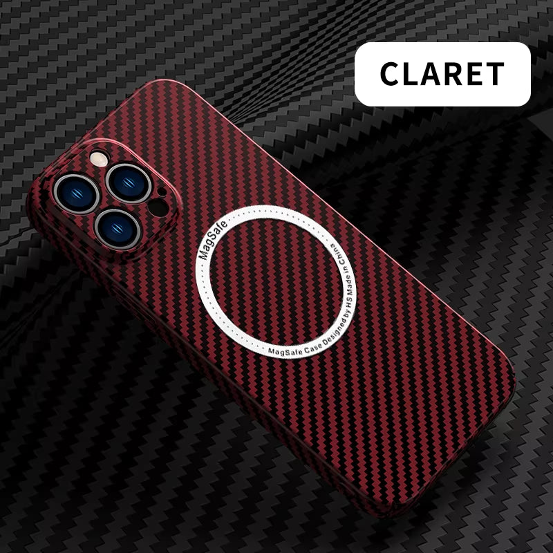 Carbon Fiber Magnetic Macsafe Case for Magsafe Iphone 11 12 13 15 16 Pro Max 14 plus I16 16Promax 15Promax Ipone Mac Safe Cover