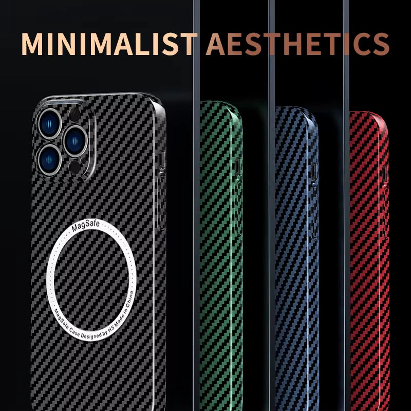 Carbon Fiber Magnetic Macsafe Case for Magsafe Iphone 11 12 13 15 16 Pro Max 14 plus I16 16Promax 15Promax Ipone Mac Safe Cover