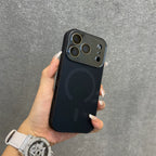 Creative Large Window Lens Film 17 Promax Magsafe Case for Iphone 17 16 15 Pro Max 17Air Magnetic Wireless Charge Cover
