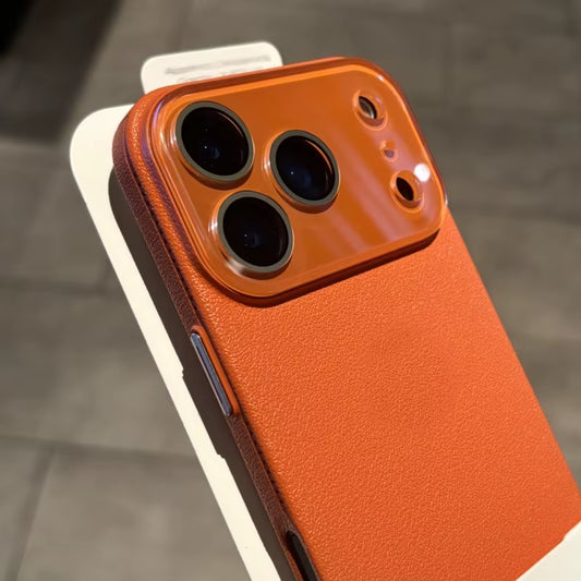 Luxury Leather Texture Silicone Case for Iphone 17 Air 16 15 14 plus 13 12 Pro Max Glass Camera Lens Protection Shockproof Cover