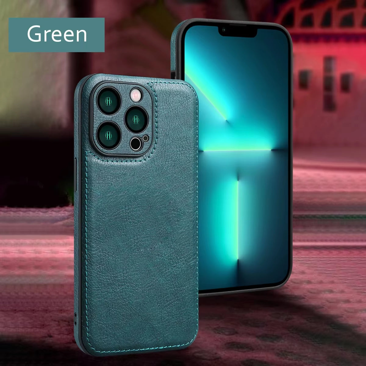 Ultra Thin Leather Case for Iphone 17 Pro Max 16 16E 15 14 13 12 11 XR 17Pro Lens Protection Iphone17 Phone Cover Coque
