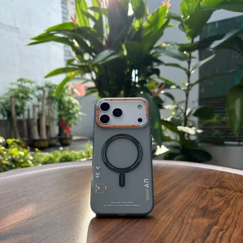 Matte Magnetic Phone Case for Iphone 17 16 15 13 14 Pro Max Magsafe Wireless Charge Frosted Back Metal Lens Frame Buttons Cover