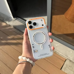 Matte Magnetic Phone Case for Iphone 17 16 15 13 14 Pro Max Magsafe Wireless Charge Frosted Back Metal Lens Frame Buttons Cover