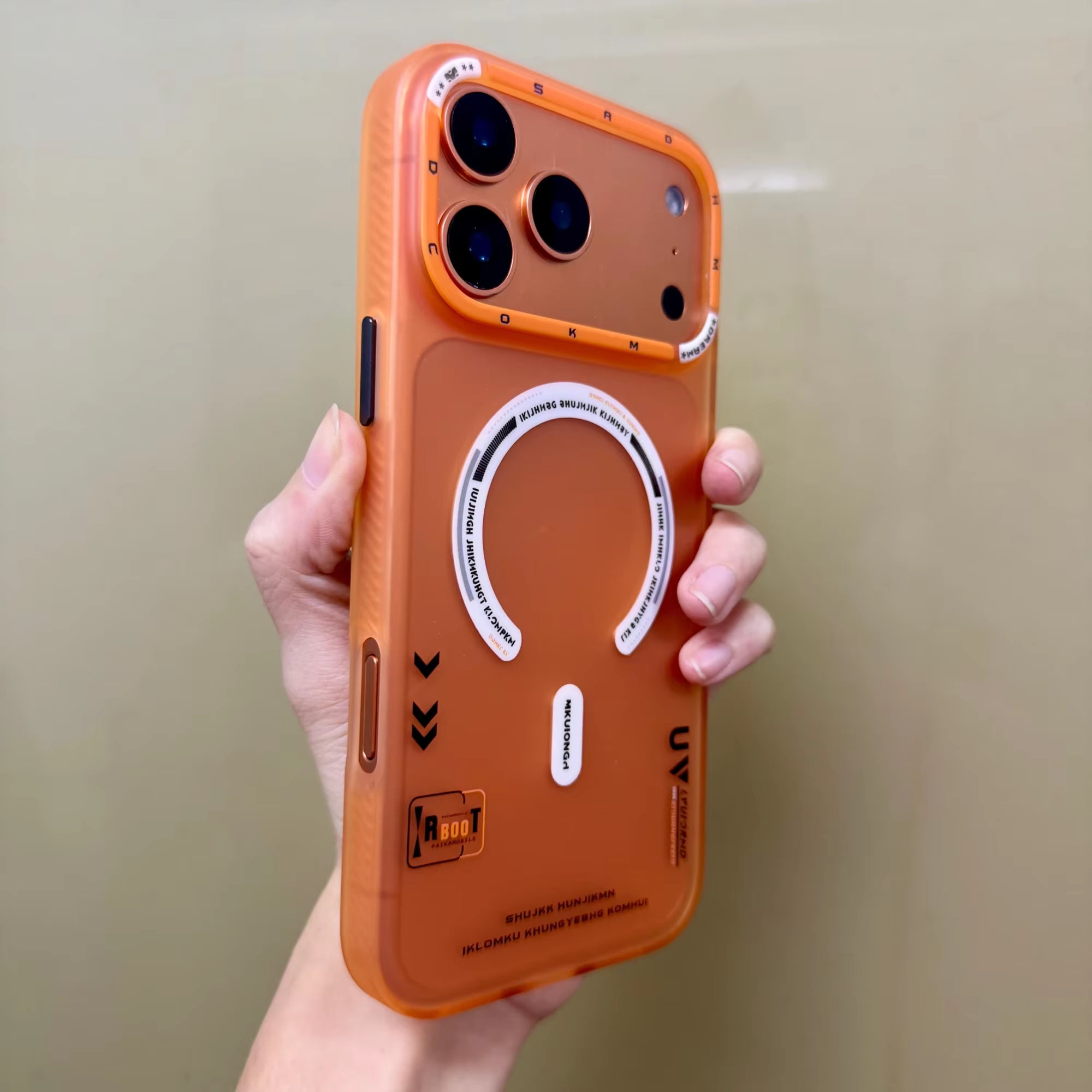 Matte Magnetic Phone Case for Iphone 17 16 15 13 14 Pro Max Magsafe Wireless Charge Frosted Back Metal Lens Frame Buttons Cover