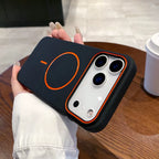 Ultra Thin Matte Simple Magnetic Phone Case for Iphone 17 Pro Max 16 15 14 13 12 Mag-Safe Wireless Charging Protect Cover