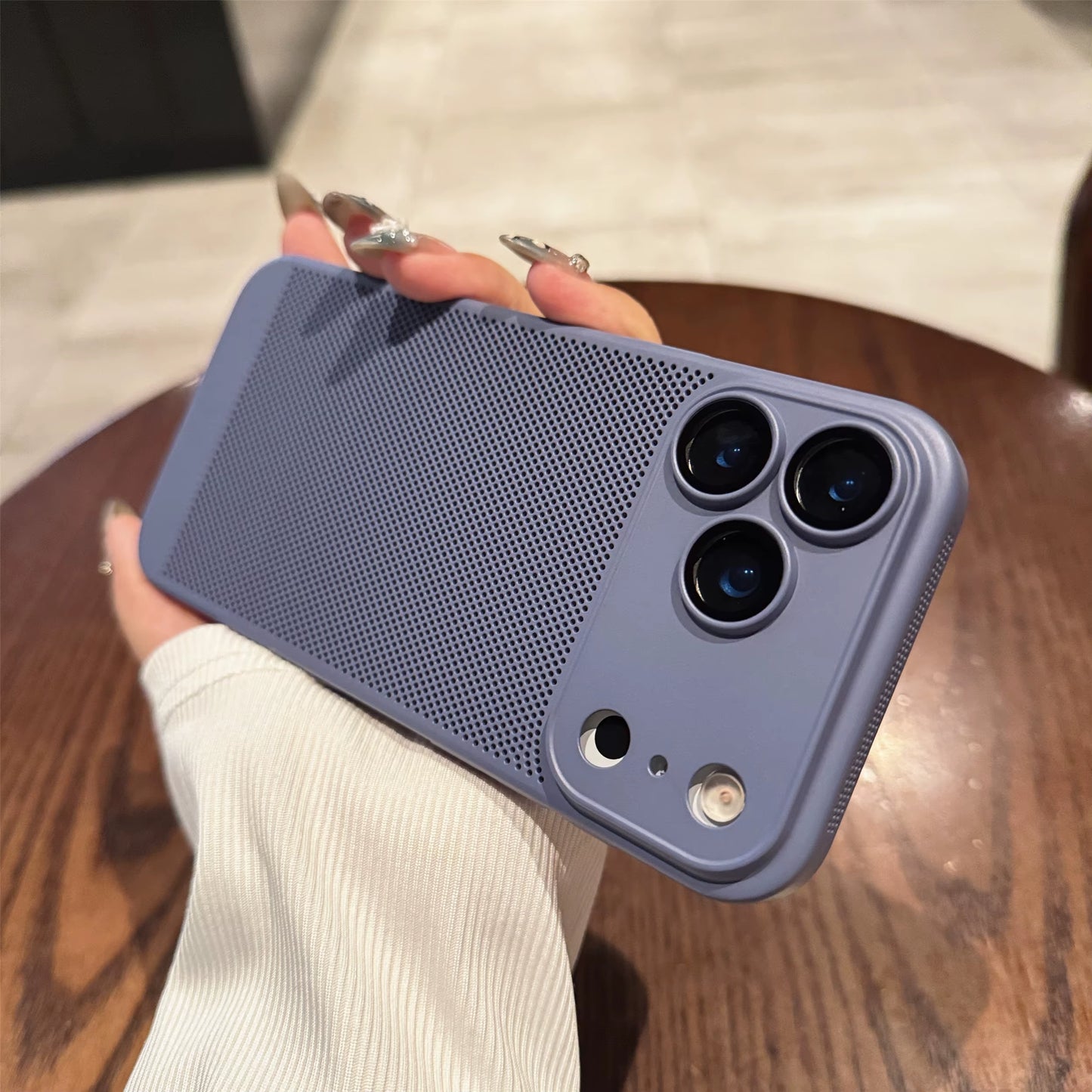 17 Promax Summer Heat Dissipation Ultrathin Case for Iphone 17 16 15 14 13 Pro Max plus 17Air Lens Protector Film Hollow Cover