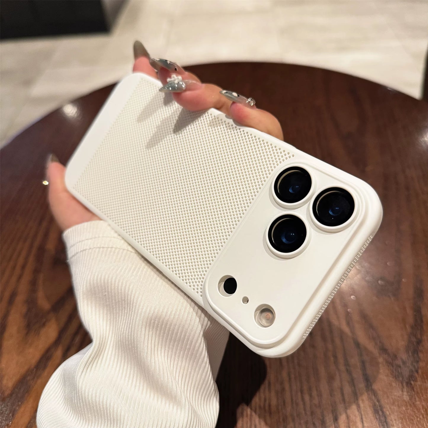 17 Promax Summer Heat Dissipation Ultrathin Case for Iphone 17 16 15 14 13 Pro Max plus 17Air Lens Protector Film Hollow Cover