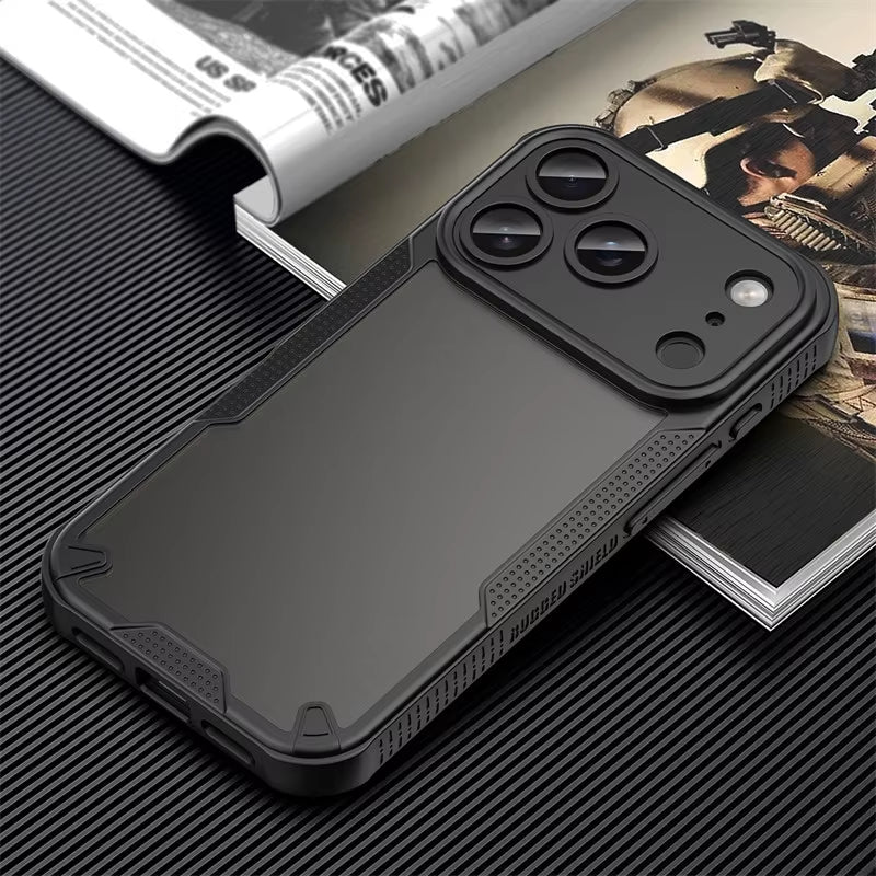 For Iphone 17 Pro Case Iphone 17 Pro Cover TPU Border Durable Matte Bumper Protective Phone Case for Iphone 17 Air Pro Max Funda