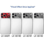 2PCS Full Cover Lens Protector anti Scratch Matte Frosted Lens Color Skin Sticker for Iphone 17 Pro Max 17Pro