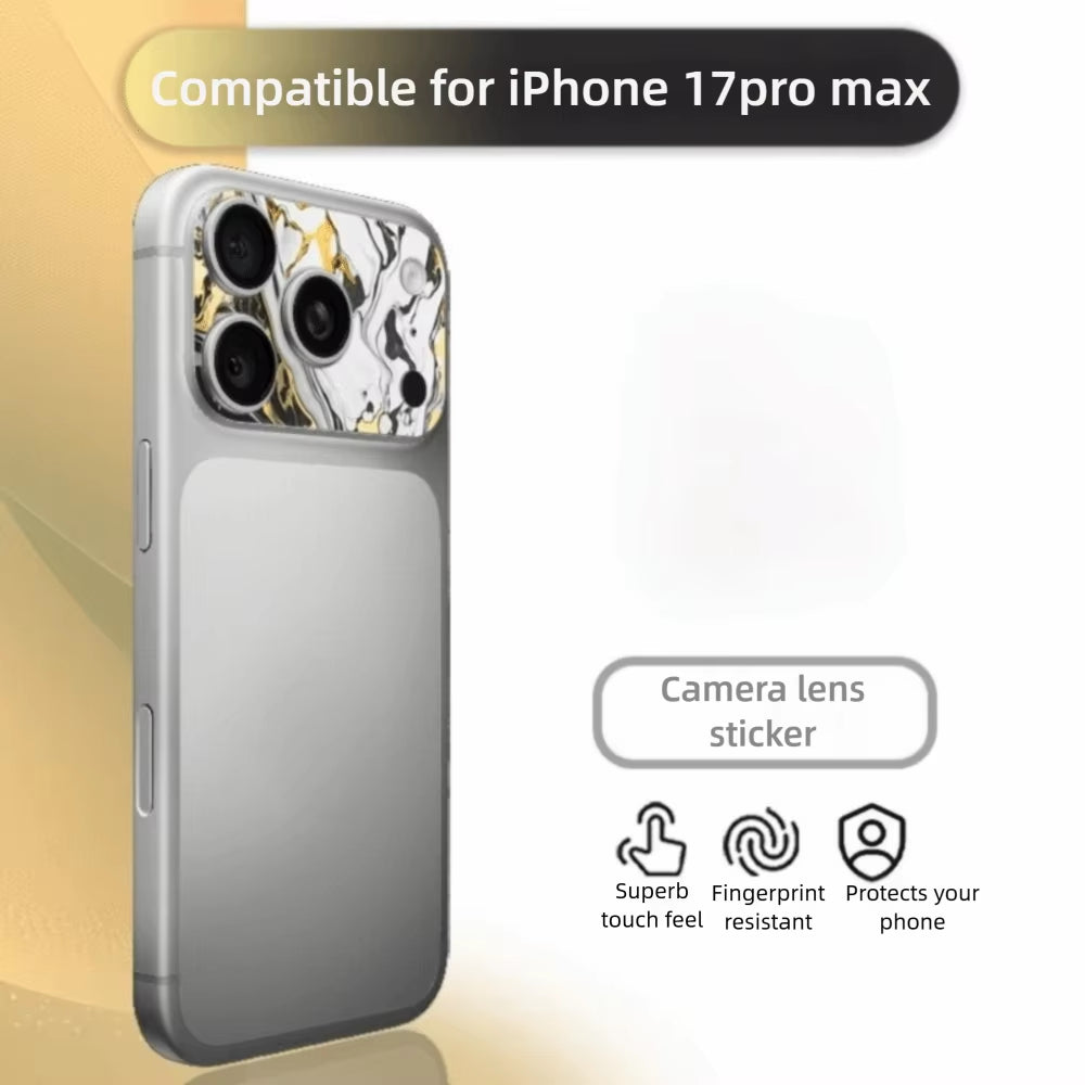 2PCS Full Cover Lens Protector anti Scratch Matte Frosted Back Camera Protective Film for Iphone 17 Pro Max 17Pro