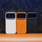 Luxury Simple Business TPU Leather Stylish Phone Case for Apple Iphone 17 Shockproof Proteciton Cover Coque