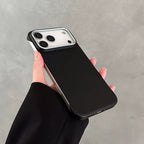 Frameless PU Leather 17 Promax Ultra Thin Phone Case for Iphone 14 15 16 Pro Max 17Air Matte Shockproof Back Cover for 17Pro 17