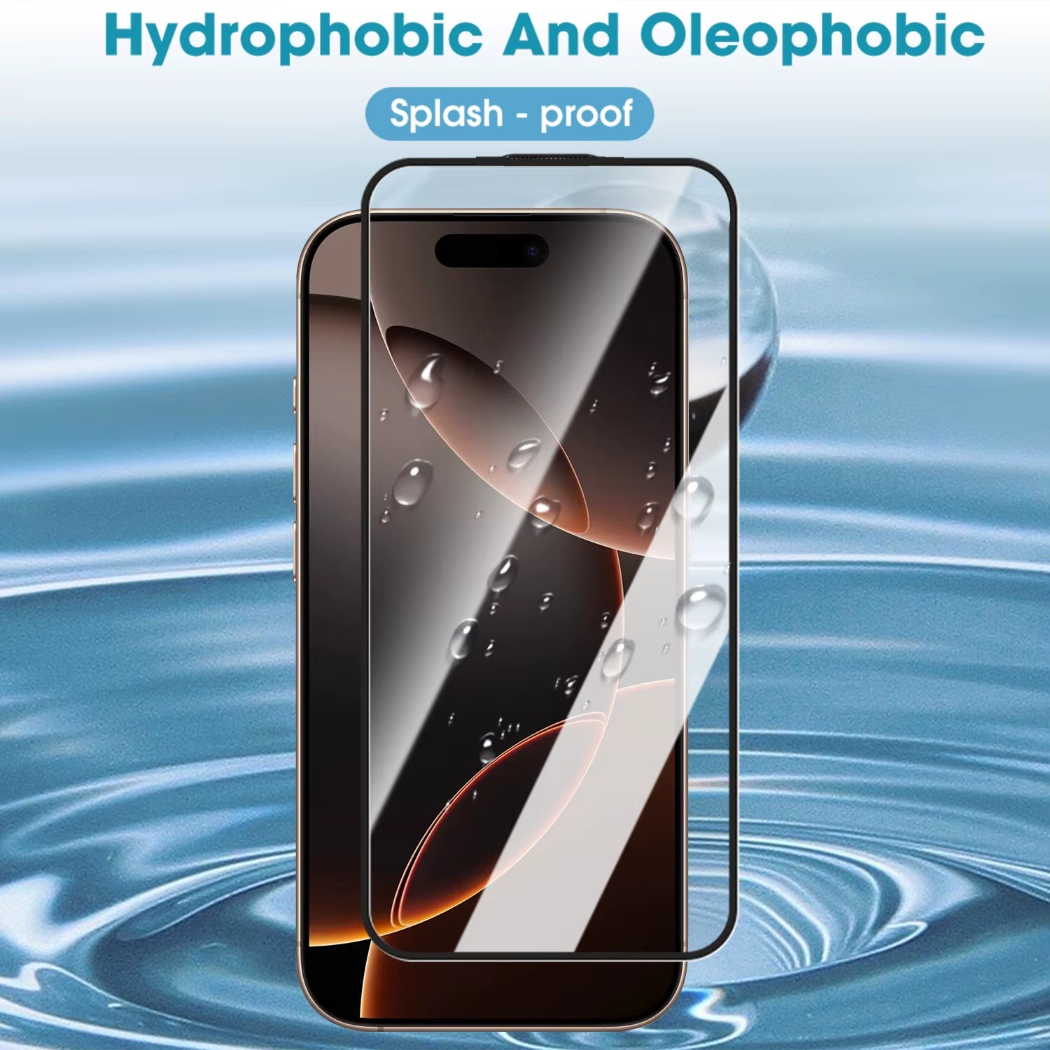 Dust Free Easy Install Tempered Glass for Iphone 17 Pro Max 17 Air HD Clear Screen Protectors Auto Fit Film for Iphone 17 17Pro