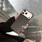 Frameless PU Leather 17 Promax Ultra Thin Phone Case for Iphone 14 15 16 Pro Max 17Air Matte Shockproof Back Cover for 17Pro 17