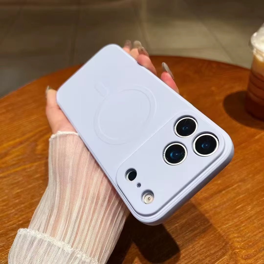 Liquid Silicone Phone Case for Iphone 17 16 15 14 13 12 11 Pro Max plus Air Magsafe Magnetic Wireless Charging Original Fundas