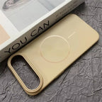 Luxury Matte Hard PC for Magsafe Magnetic Phone Case for Iphone 17 Air 16 E 15 Pro Max plus Wireless Charge Cover