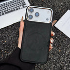 Lightning Charging Leather Magnetic Case for Iphone 17 Air 17 16 15 14 13 Pro Max plus XS XR for Magsafe Matte Retro Cover