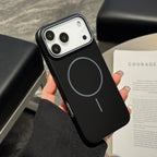 Luxury Matte Hard PC for Magsafe Magnetic Phone Case for Iphone 17 Air 16 E 15 Pro Max plus Wireless Charge Cover