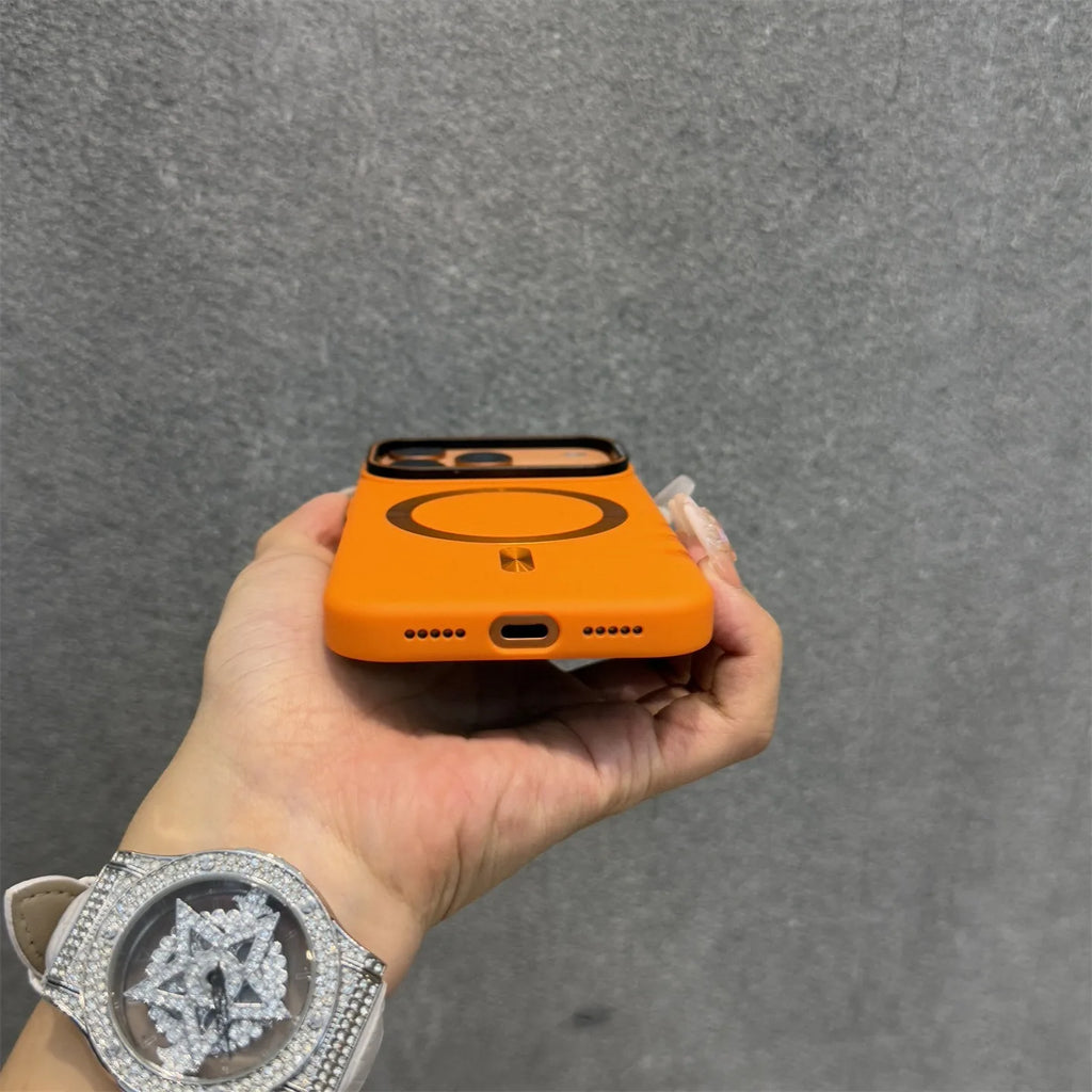 17 Pro Max Magsafe Liquid Skin Feel Phone Case for Iphone 17 Air 11 12 13 14 15 16 Pro Max plus Lens Protection Magnetic Cover