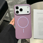 Luxury Matte Hard PC for Magsafe Magnetic Phone Case for Iphone 17 Air 16 E 15 Pro Max plus Wireless Charge Cover