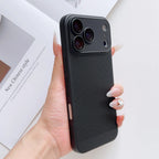 Luxury Heat Dissipation PC Case for Iphone 17 Air 16 15 14  Pro Max Glass Camera Protector Cooling Mesh Cover