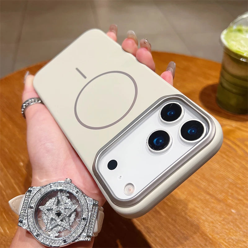 Ultra Thin PC Magnetic for Magsafe Wireless Charge Matte Case for Iphone 17 Air 16E 15 14 13 12 11 Pro Max Shockproof Hard Cover