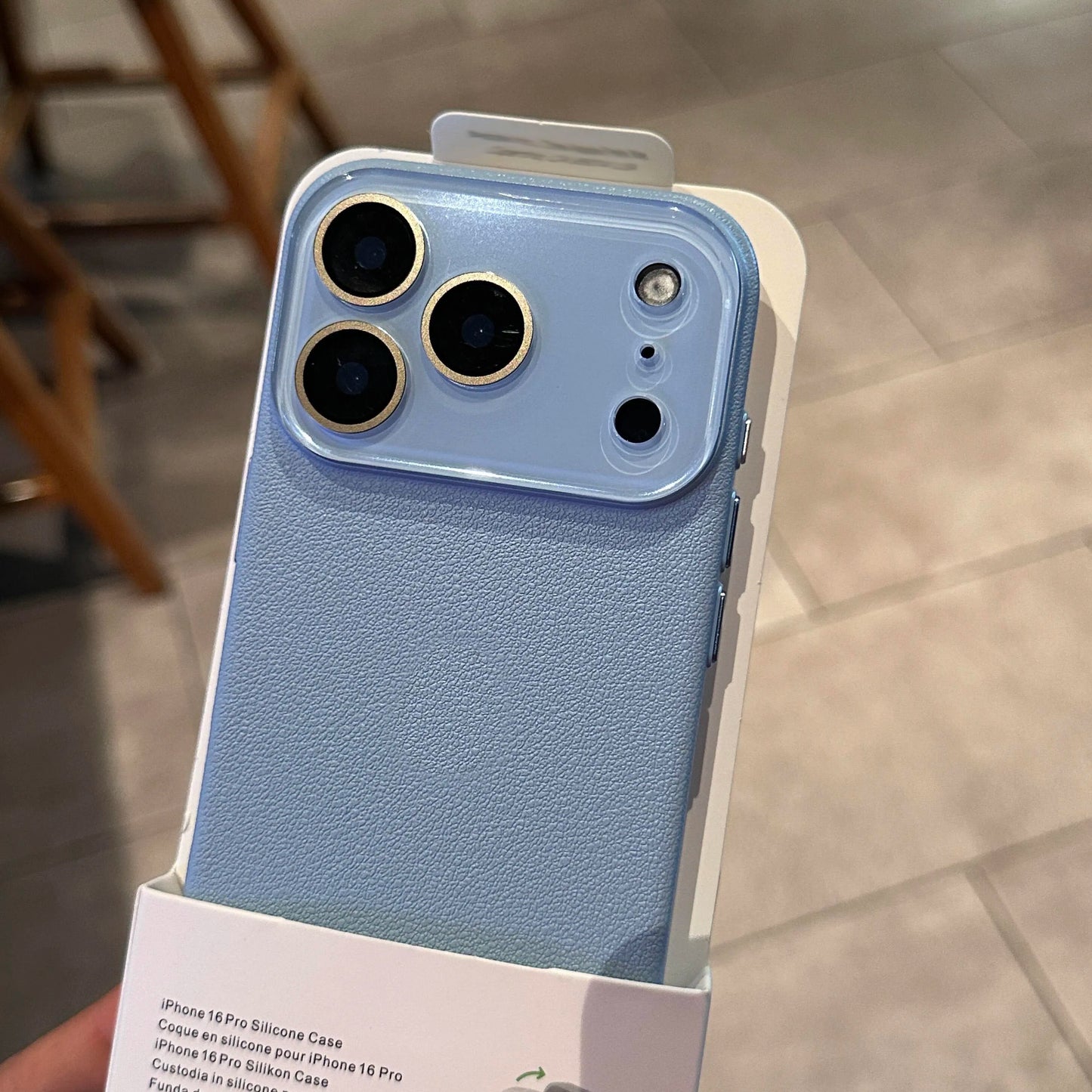 Luxury Leather Texture Silicone Case for Iphone 17 Air 16 15 14 plus 13 12 Pro Max Glass Camera Lens Protection Shockproof Cover