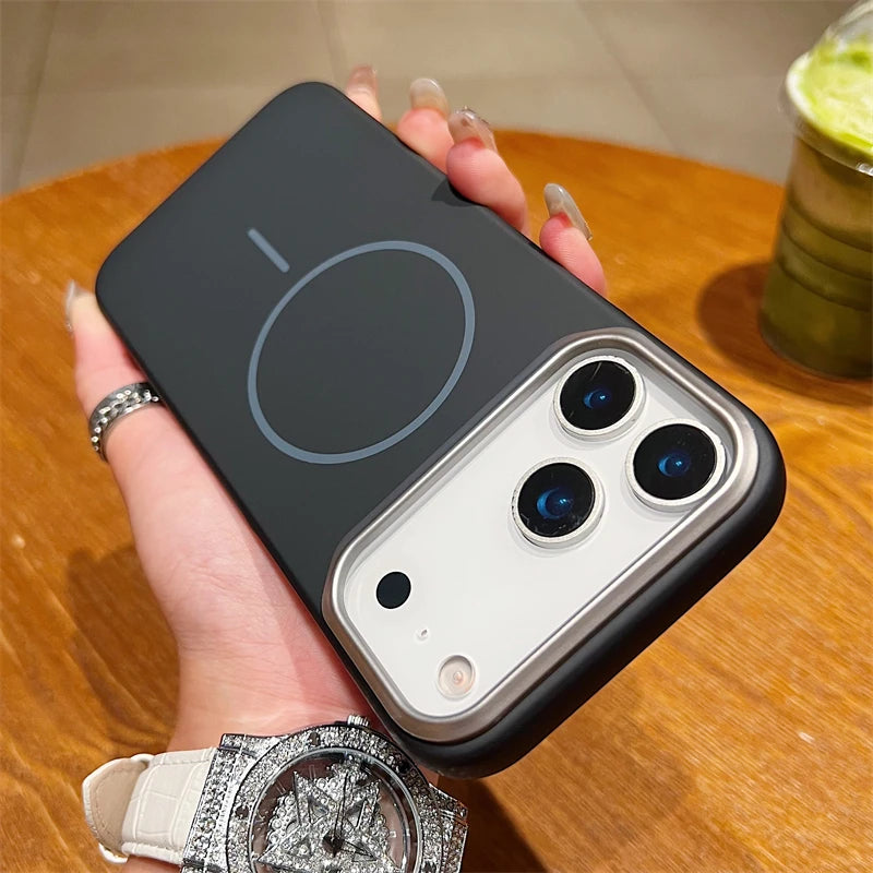 Ultra Thin PC Magnetic for Magsafe Wireless Charge Matte Case for Iphone 17 Air 16E 15 14 13 12 11 Pro Max Shockproof Hard Cover