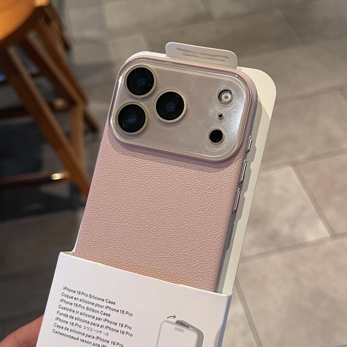 Luxury Leather Texture Silicone Case for Iphone 17 Air 16 15 14 plus 13 12 Pro Max Glass Camera Lens Protection Shockproof Cover