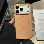 Luxury Matte Hard PC for Magsafe Magnetic Phone Case for Iphone 17 Air 16 E 15 Pro Max plus Wireless Charge Cover