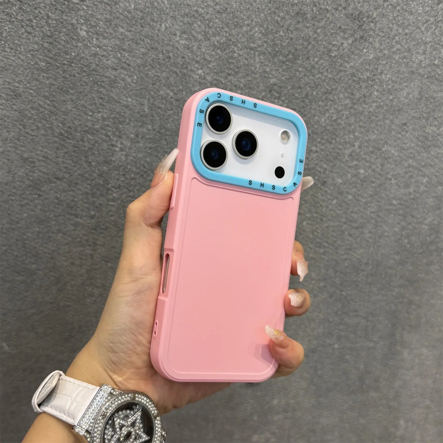 Dopamine Candy Color Liquid Skin Feel Case for Iphone 17 Air 16 15 Pro Max plus Collision Color Lens Protector Cover