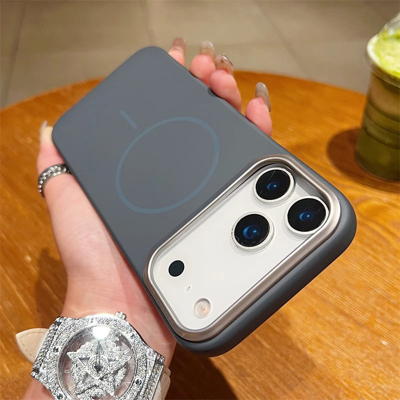 Ultra Thin PC Magnetic for Magsafe Wireless Charge Matte Case for Iphone 17 Air 16E 15 14 13 12 11 Pro Max Shockproof Hard Cover