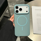 Luxury Matte Hard PC for Magsafe Magnetic Phone Case for Iphone 17 Air 16 E 15 Pro Max plus Wireless Charge Cover