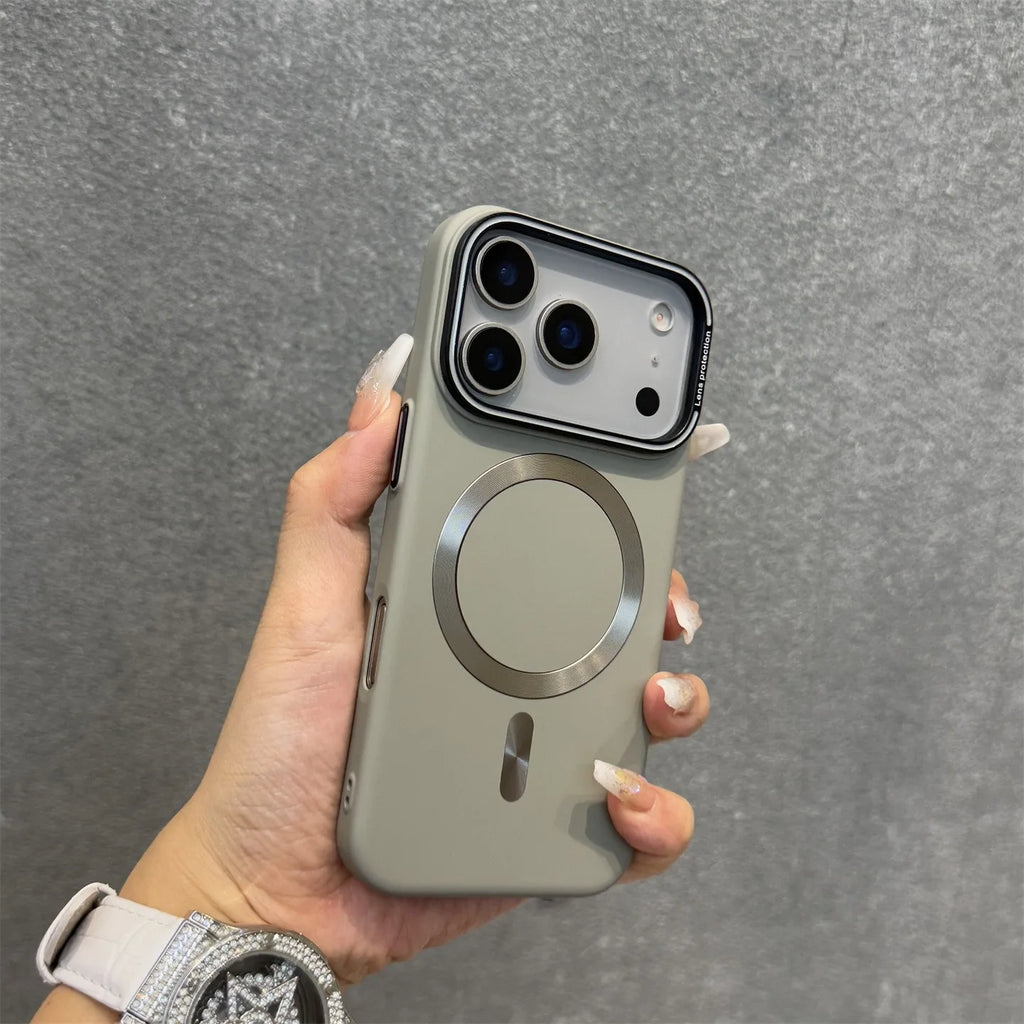 17 Pro Max Magsafe Liquid Skin Feel Phone Case for Iphone 17 Air 11 12 13 14 15 16 Pro Max plus Lens Protection Magnetic Cover