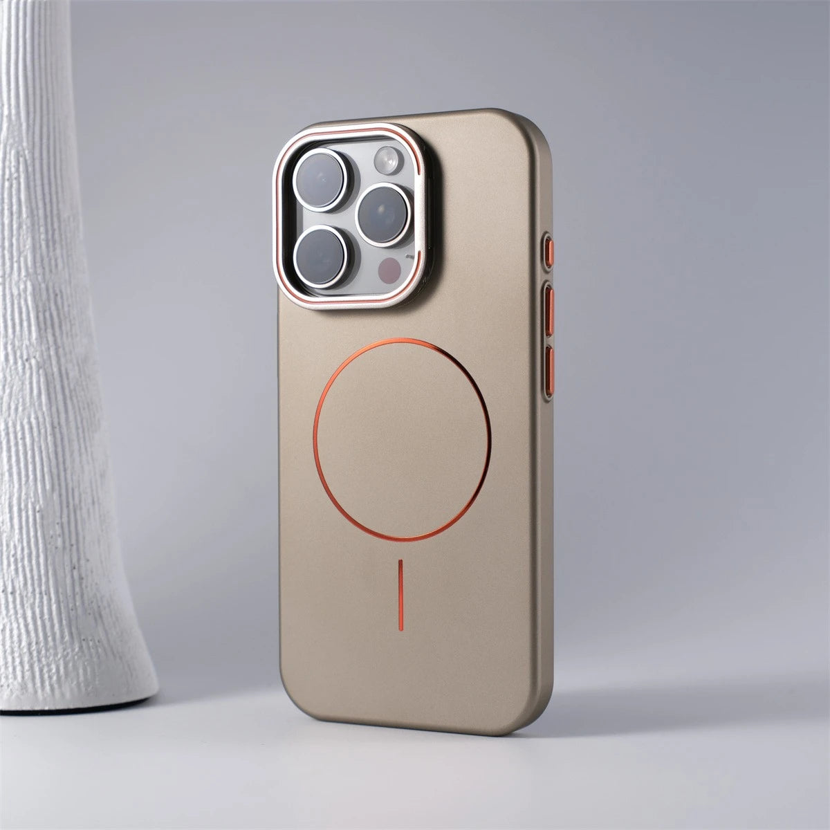 Matte Magsafe Case for Iphone 16 17 Pro Max Air Flip Lens Protect Stand Holder Bracket Cover for Iphone 13 14 15 Pro Max 16Pro