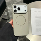 Luxury Matte Hard PC for Magsafe Magnetic Phone Case for Iphone 17 Air 16 E 15 Pro Max plus Wireless Charge Cover