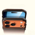 Senior Alloy Lens Magsafe Bumper Case for Iphone 17 Pro 17Pro Max 16 16 Pro Magnetic Weaving Texture Wireless Charge Matte Cover