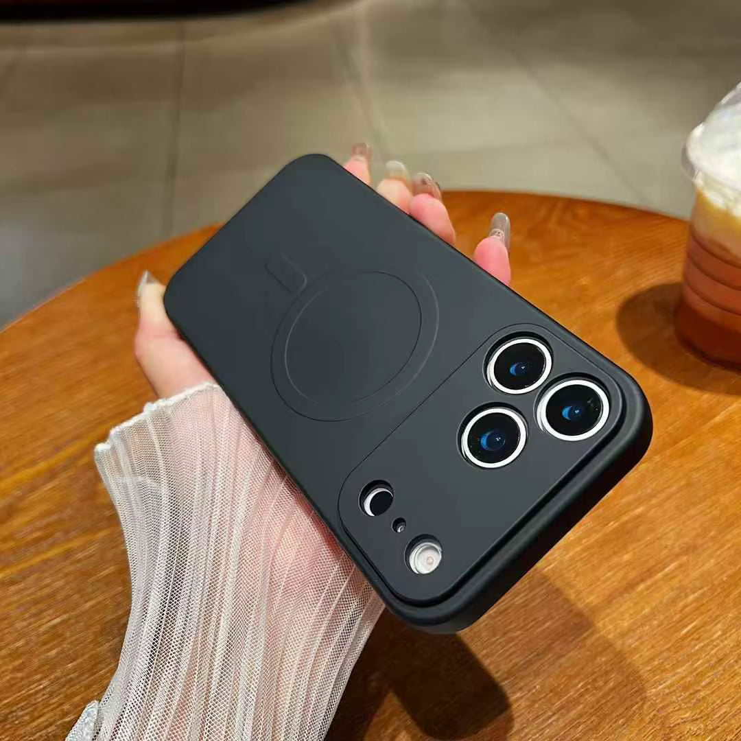 Liquid Silicone Phone Case for Iphone 17 16 15 14 13 12 11 Pro Max plus Air Magsafe Magnetic Wireless Charging Original Fundas