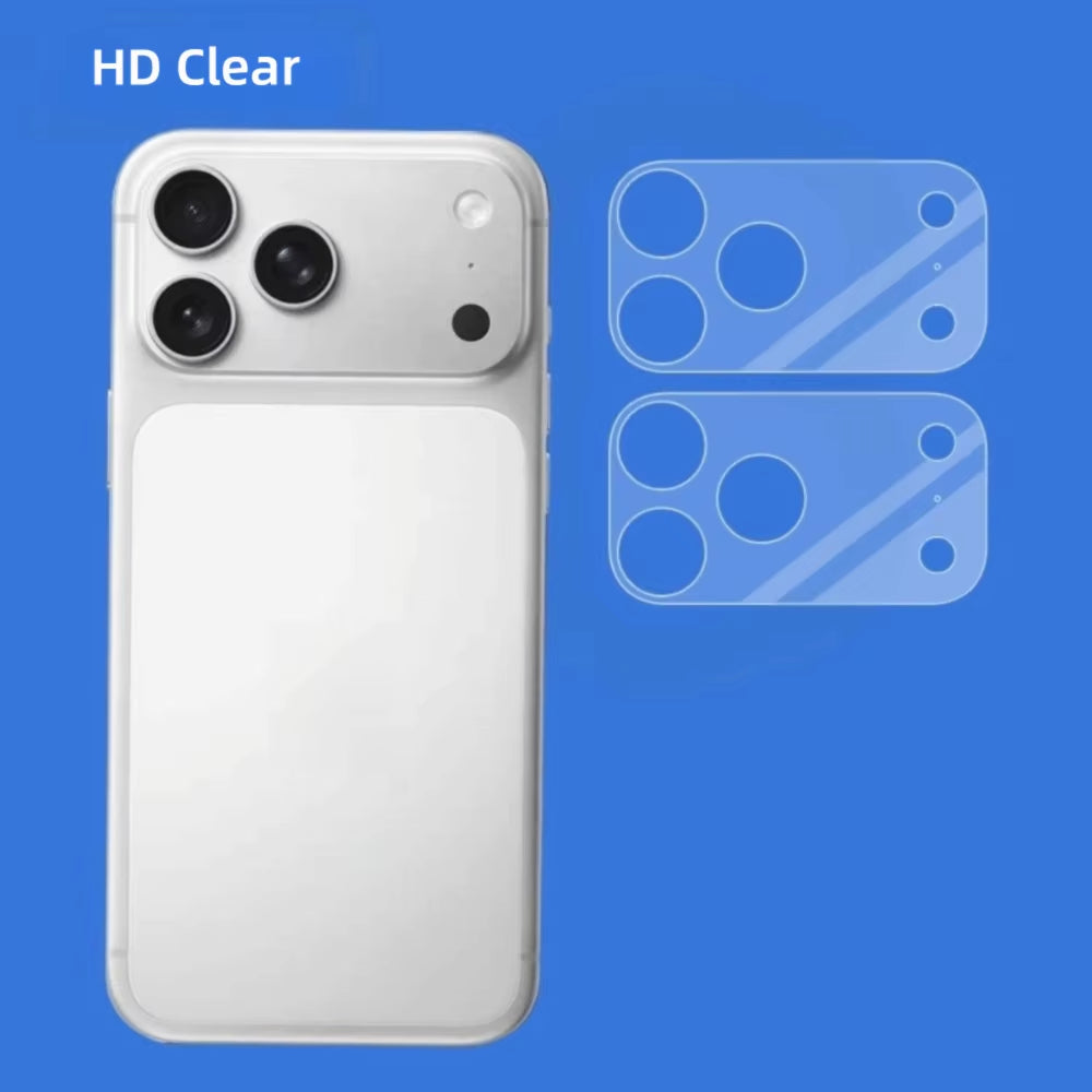 2PCS Full Cover Lens Protector anti Scratch Matte Frosted Back Camera Protective Film for Iphone 17 Pro Max 17Pro