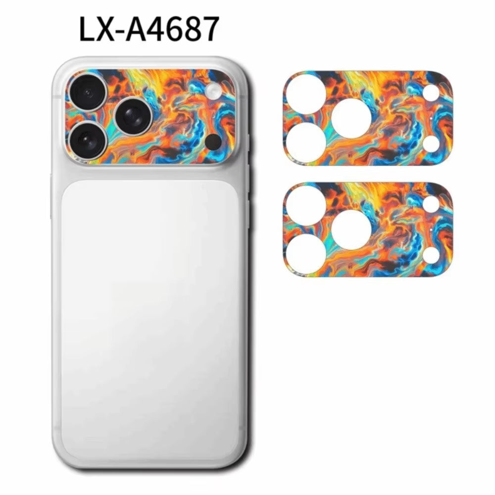 2PCS Full Cover Lens Protector anti Scratch Matte Frosted Back Camera Protective Film for Iphone 17 Pro Max 17Pro