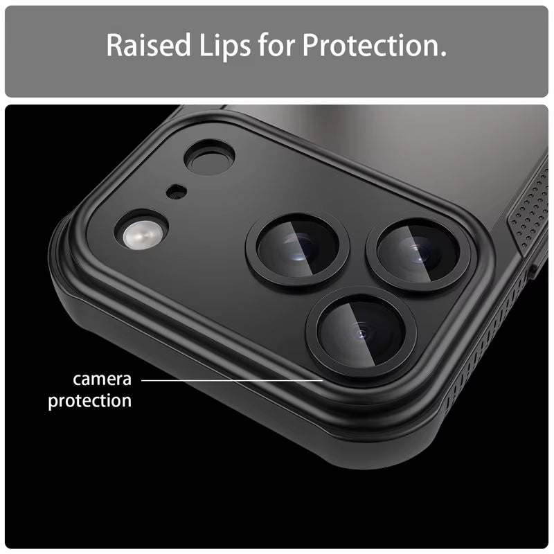For Iphone 17 Pro Case Iphone 17 Pro Cover TPU Border Durable Matte Bumper Protective Phone Case for Iphone 17 Air Pro Max Funda